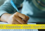 CTET December Admit Card 2024