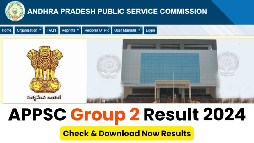 APPSC Group 2 Result 2024