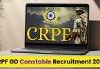 CRPF GD Constable Recruitment 2024