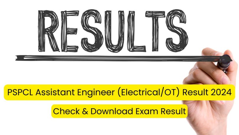 PSPCL Assistant Engineer Result 2024