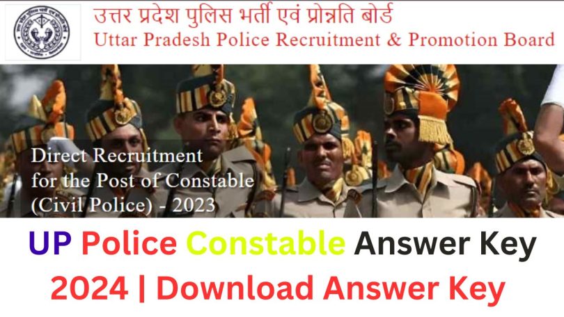 UP Police Constable Answer Key 2024