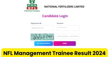 NFL Management Trainee Exam Result 2024