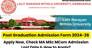 LMNU PG Admission 2024-26