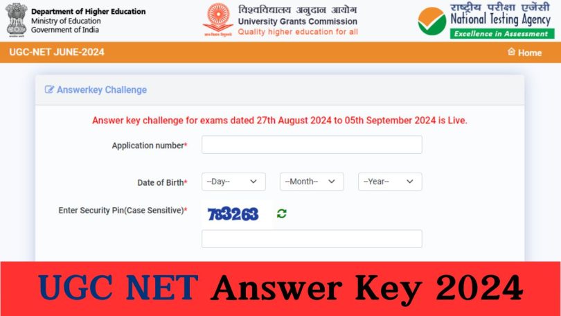 UGC NET Answer Key 2024