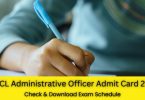 NIACL Administrative Officer Admit Card 2024