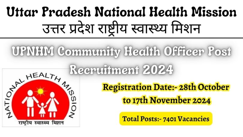 UP NHM CHO Recruitment 2024