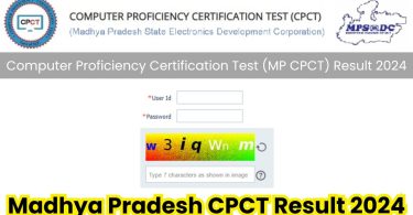 MPSEDC CPCT Exam Result 2024