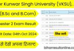 VKSU UG Semester 2 Result 2023-27