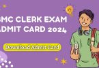 BMC Clerk Exam Admit Card 2024