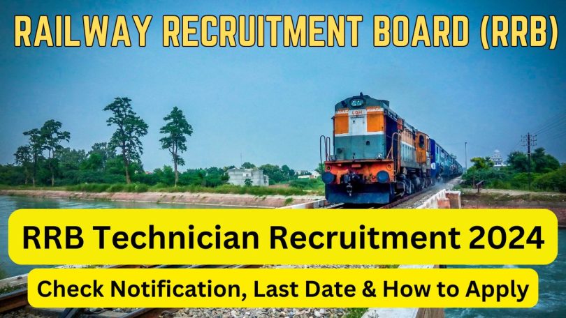 Indian Railways RRB Technician Recruitment 2024