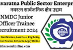 NMDC JOT Recruitment 2024