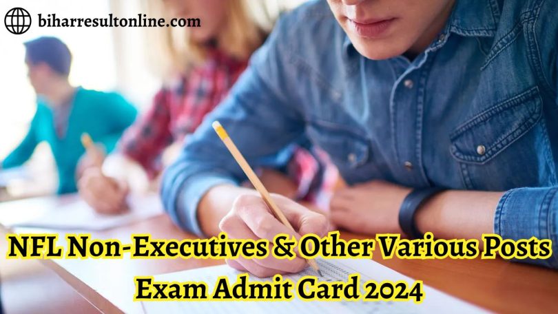 NFL Non-Executive Admit Card 2024