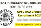 OPSC AAO Recruitment 2024