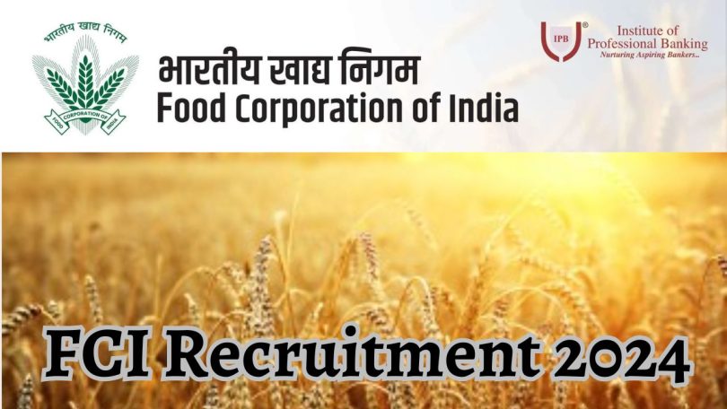 Food Corporation of India Recruitment 2024