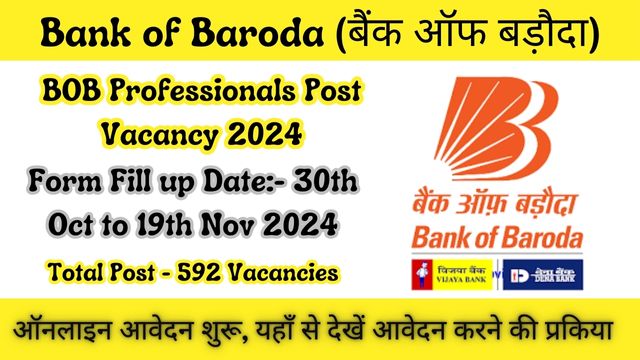 BOB Professionals Recruitment 2024