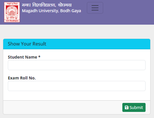 Magadh University UG Part 3 Result 2021-24