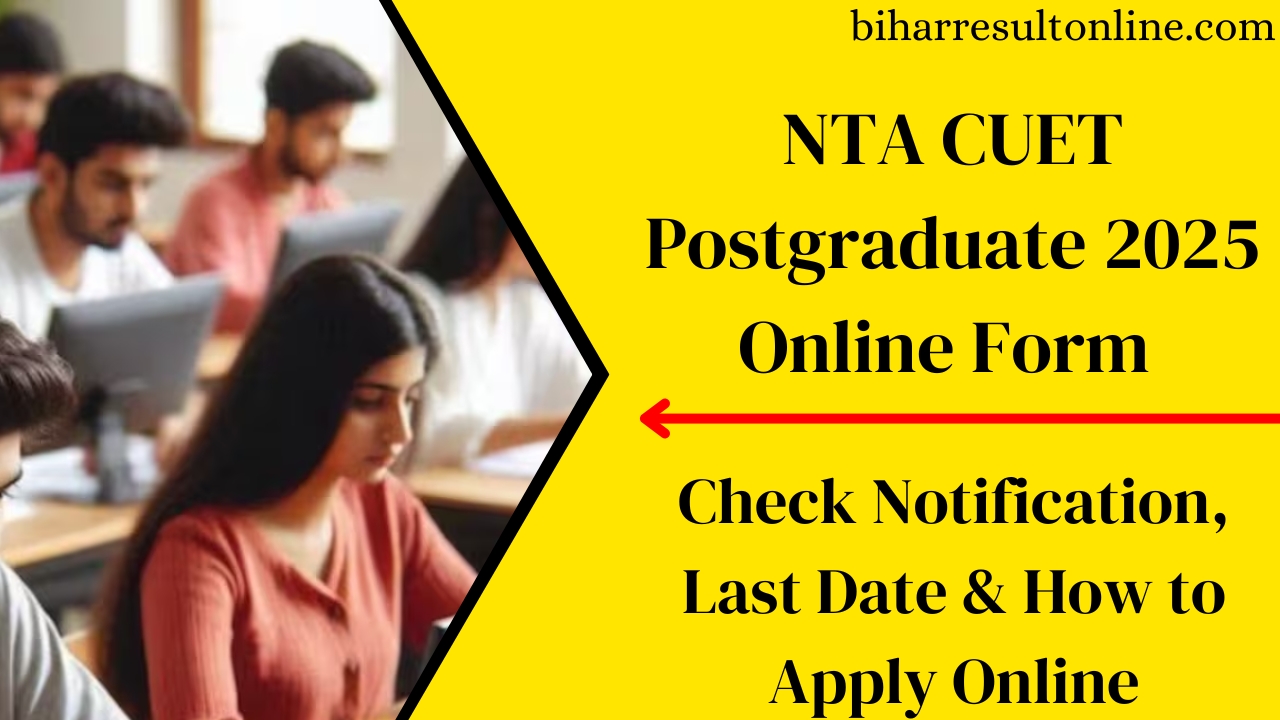 NTA Common University Entrance Test [CUET (PG) - 2025]